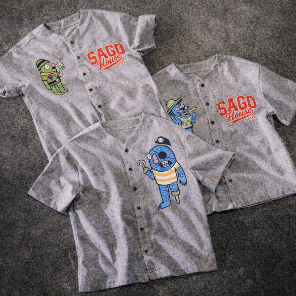 Sago Backroom Baseball Shirt