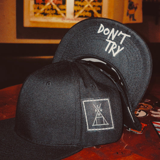 Sago All Black Don’t Try Snapback